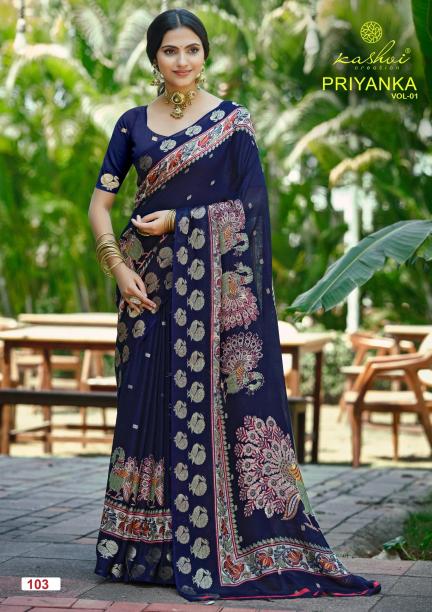 Kashvi priyanka vol 1 surat best market for saree